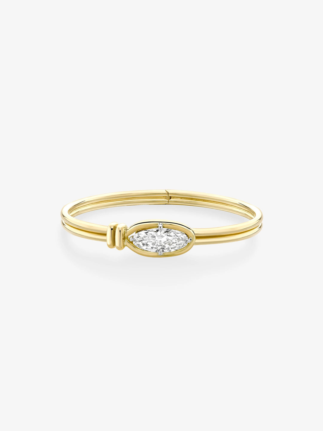 Arbor Knot 3ct Diamond Bangle  View 1