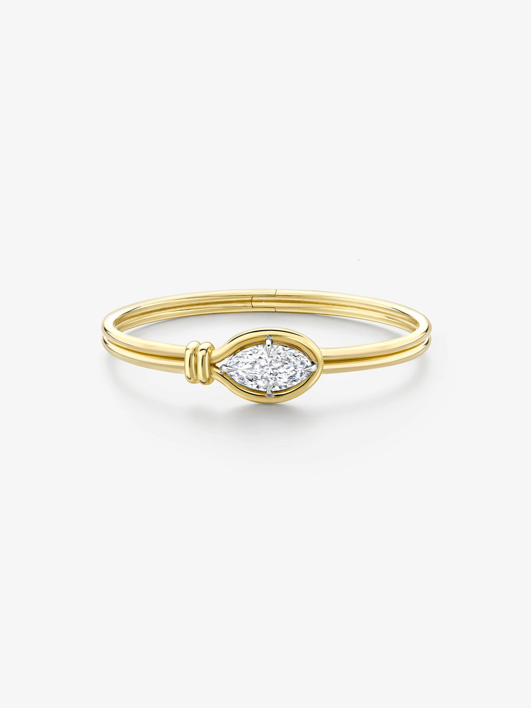 Arbor Knot 3.92ct Diamond Bangle  View 1