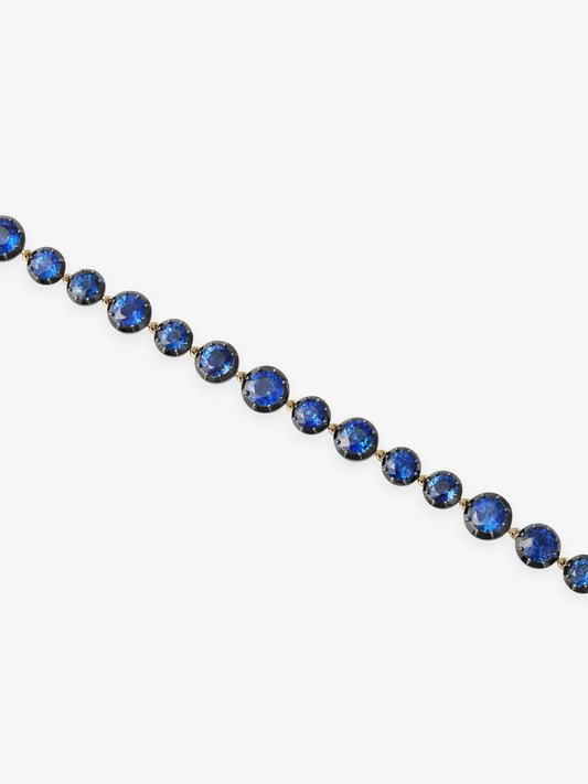 Signature Sapphire Button Back Bracelet View 2