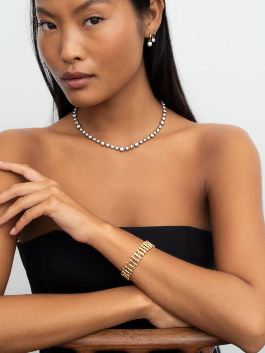 Lost Boys Diamond Track Bracelet View 3