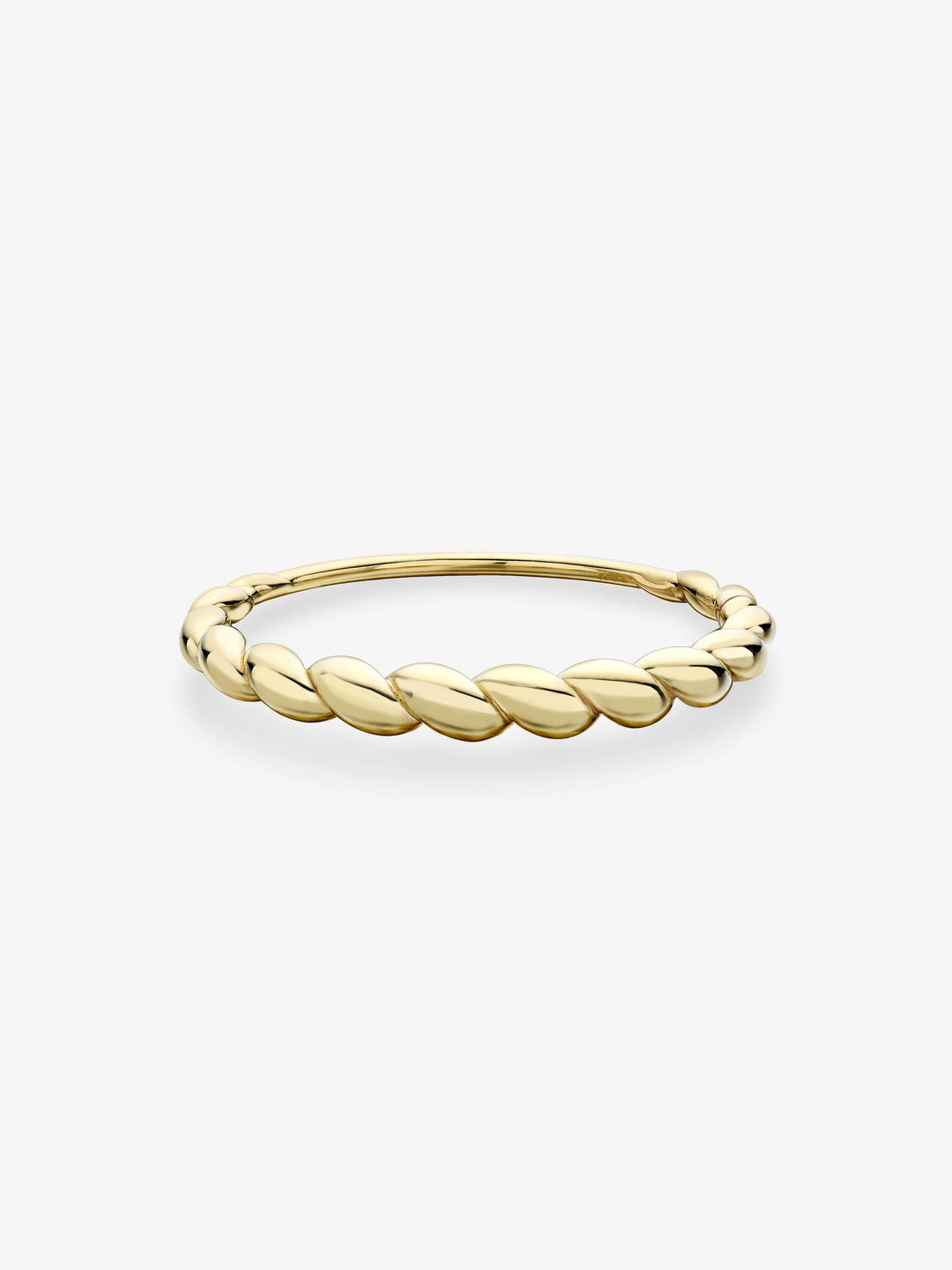 Beaches Small Gold Conch Shell Bangle  View 1