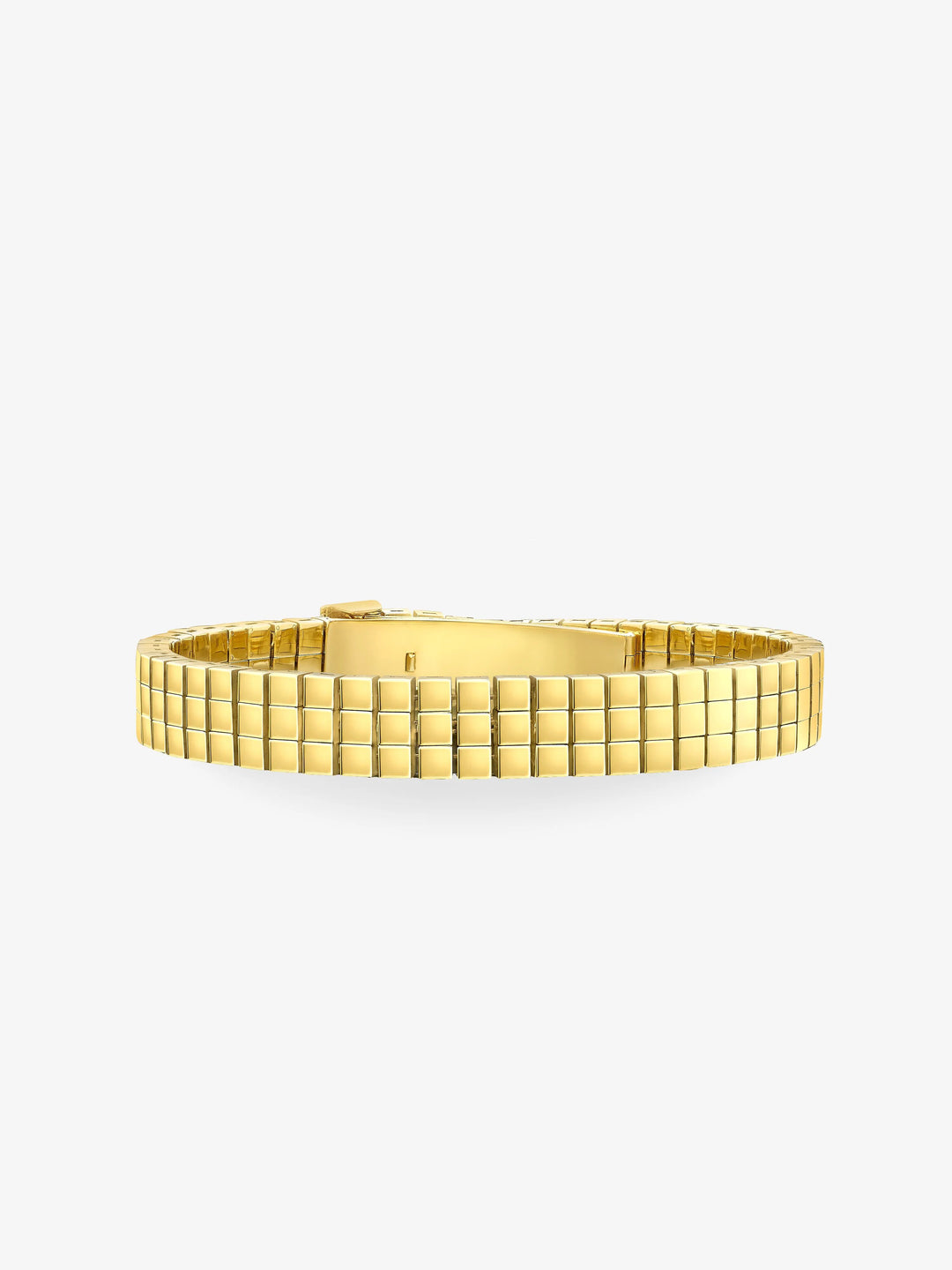 Tapestry Three Row Gold Bracelet  View 1