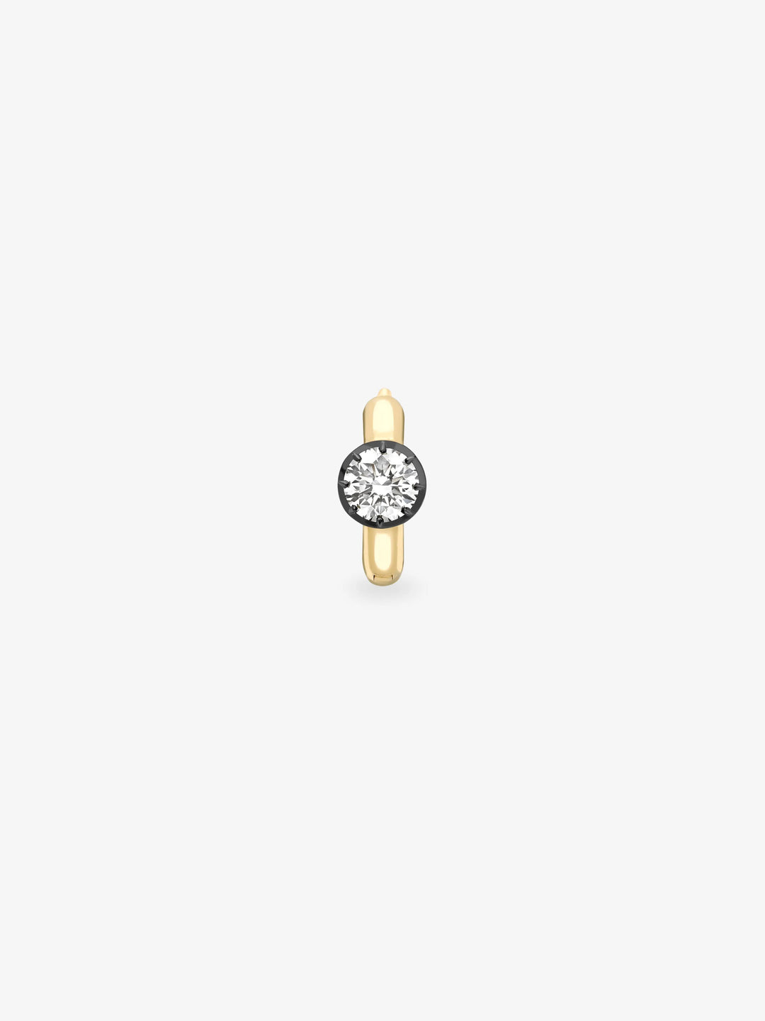 0.20ct Diamond Single Huggie Hoop  View 1