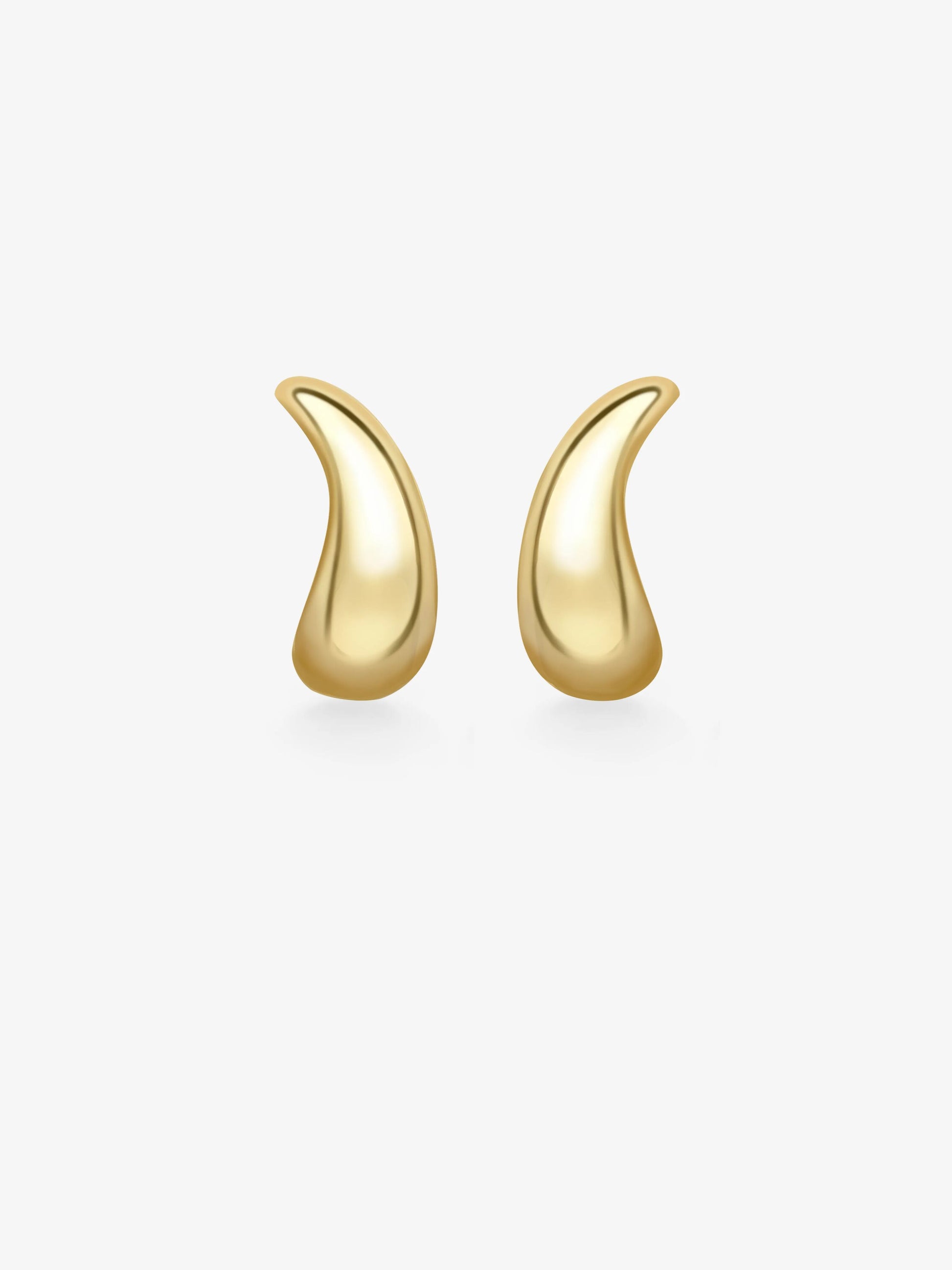 Rush Hour 'Til Late Yellow Gold Earrings View 1