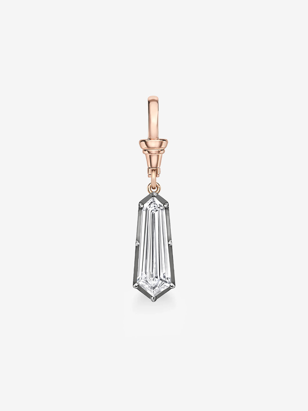 Ball n Chain 5.01ct Kite Diamond Pendant View 1