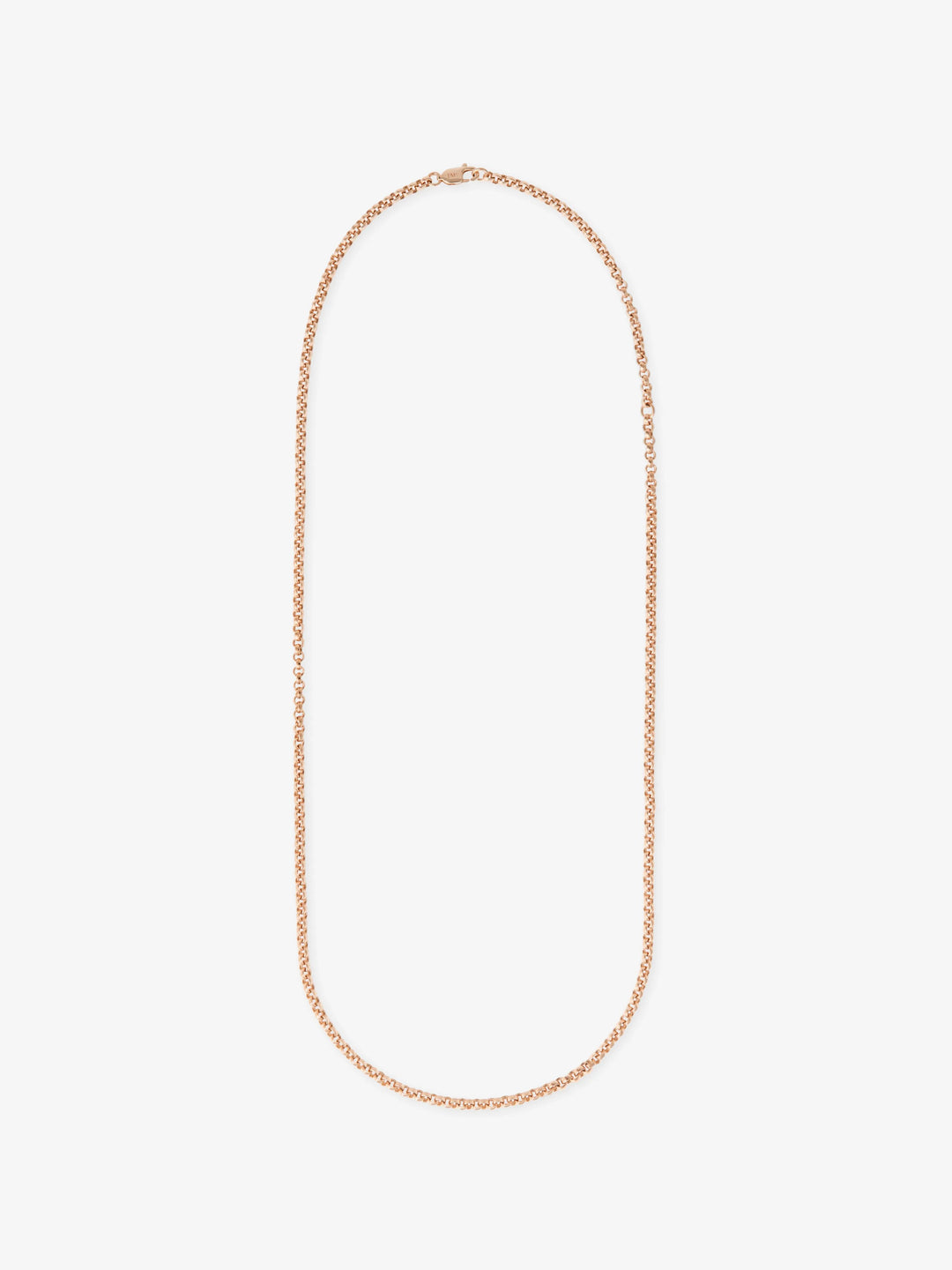 Signature Rose Gold 21" Belcher Chain  View 1
