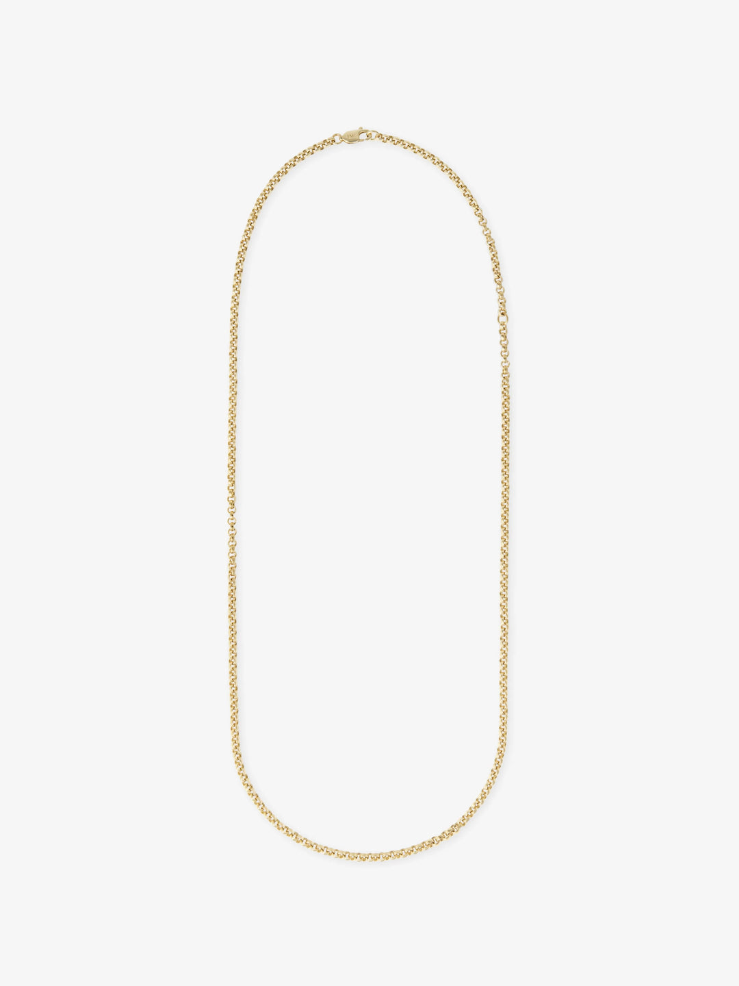 Signature Yellow Gold 21" Belcher Chain  View 1