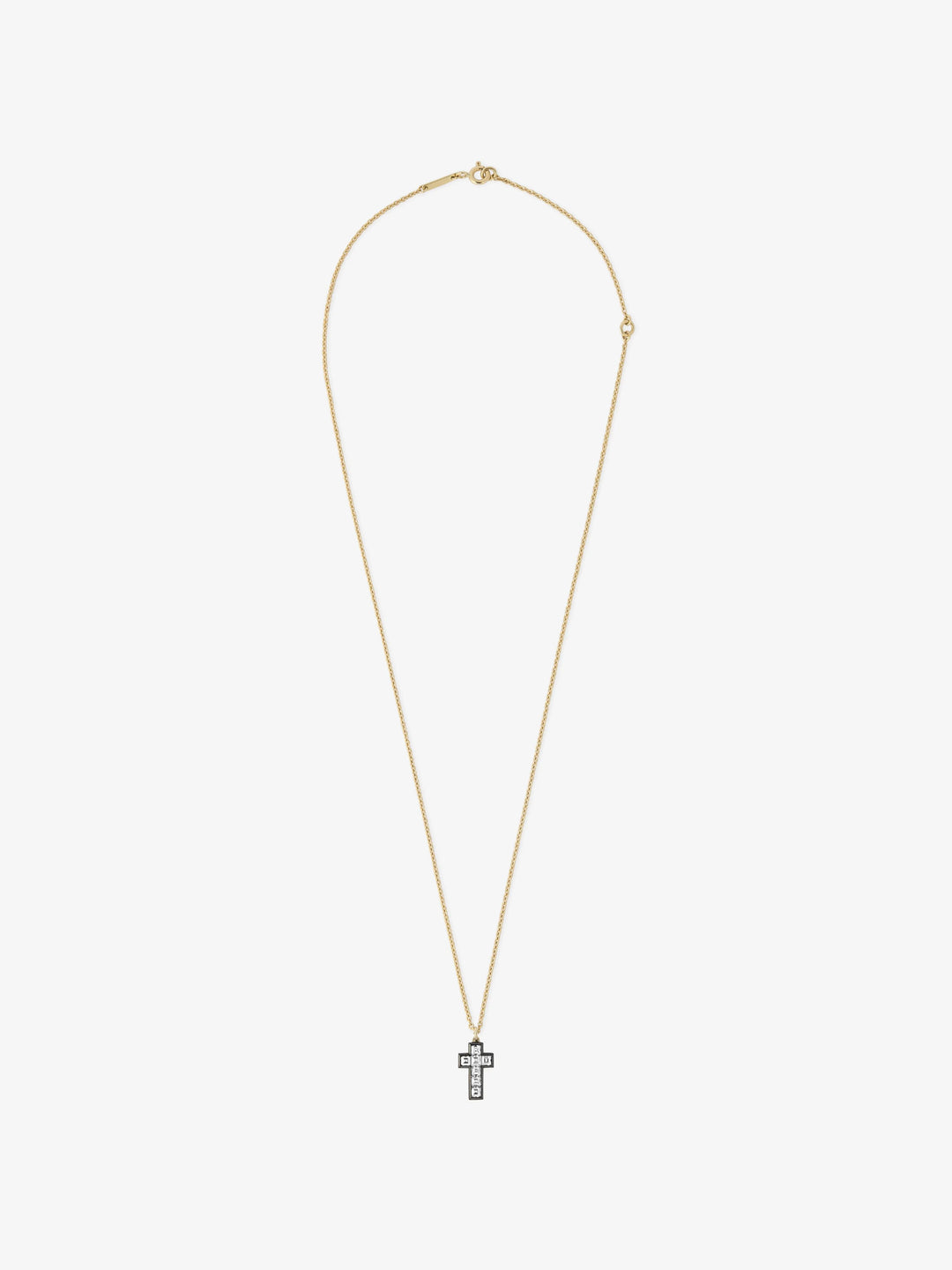 Lost Boys Mini Carré-Cut Diamond Cross Pendant  View 1