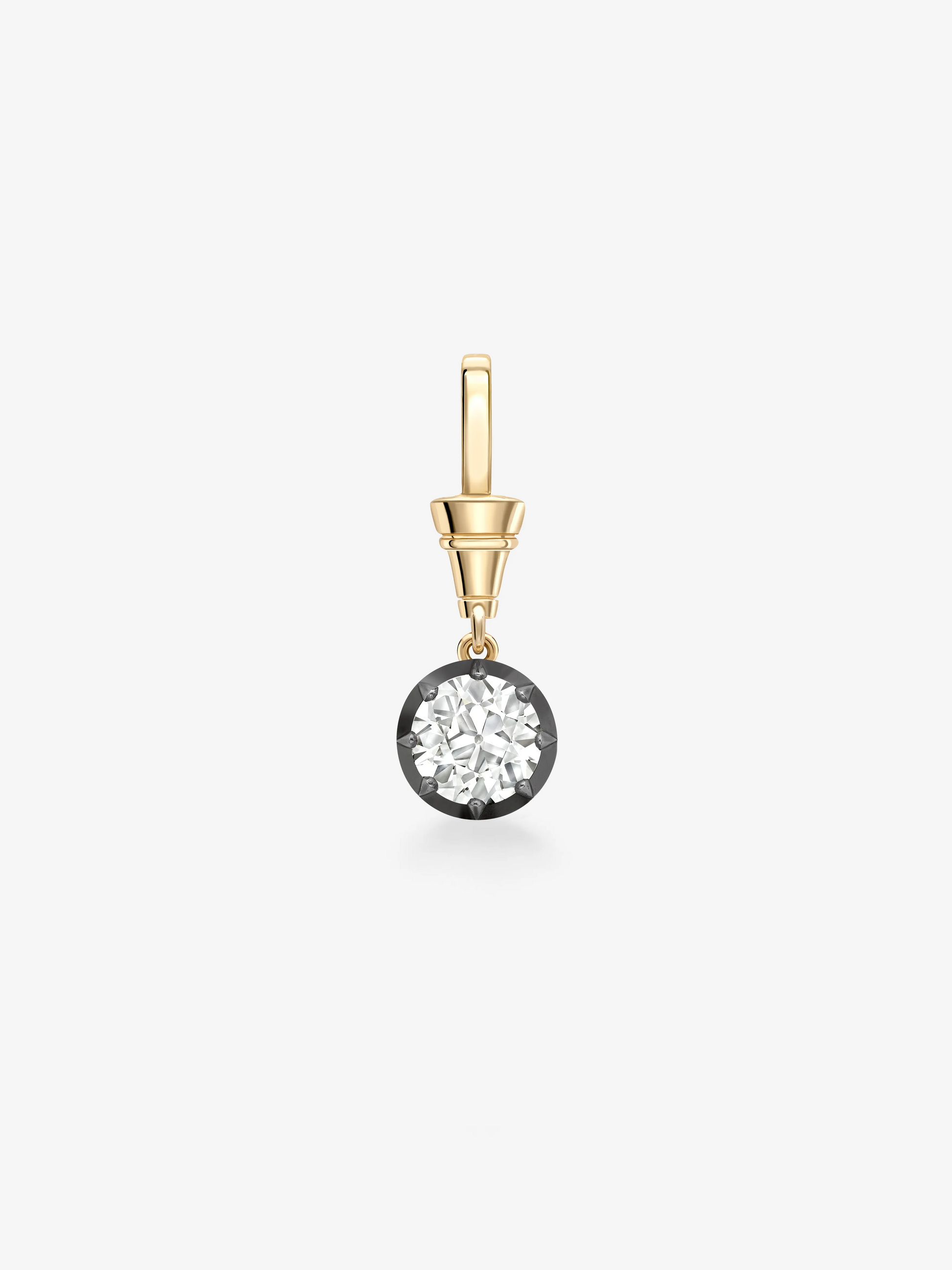 Ball n Chain 2.25ct Diamond Pendant View 1