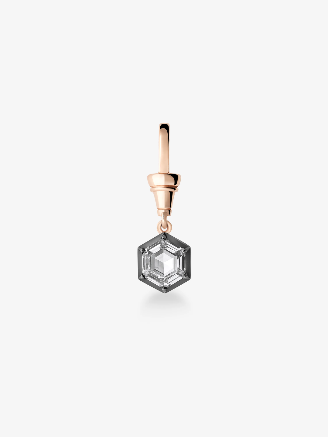 Ball n Chain 2.04ct Hexagon Diamond Pendant  View 1