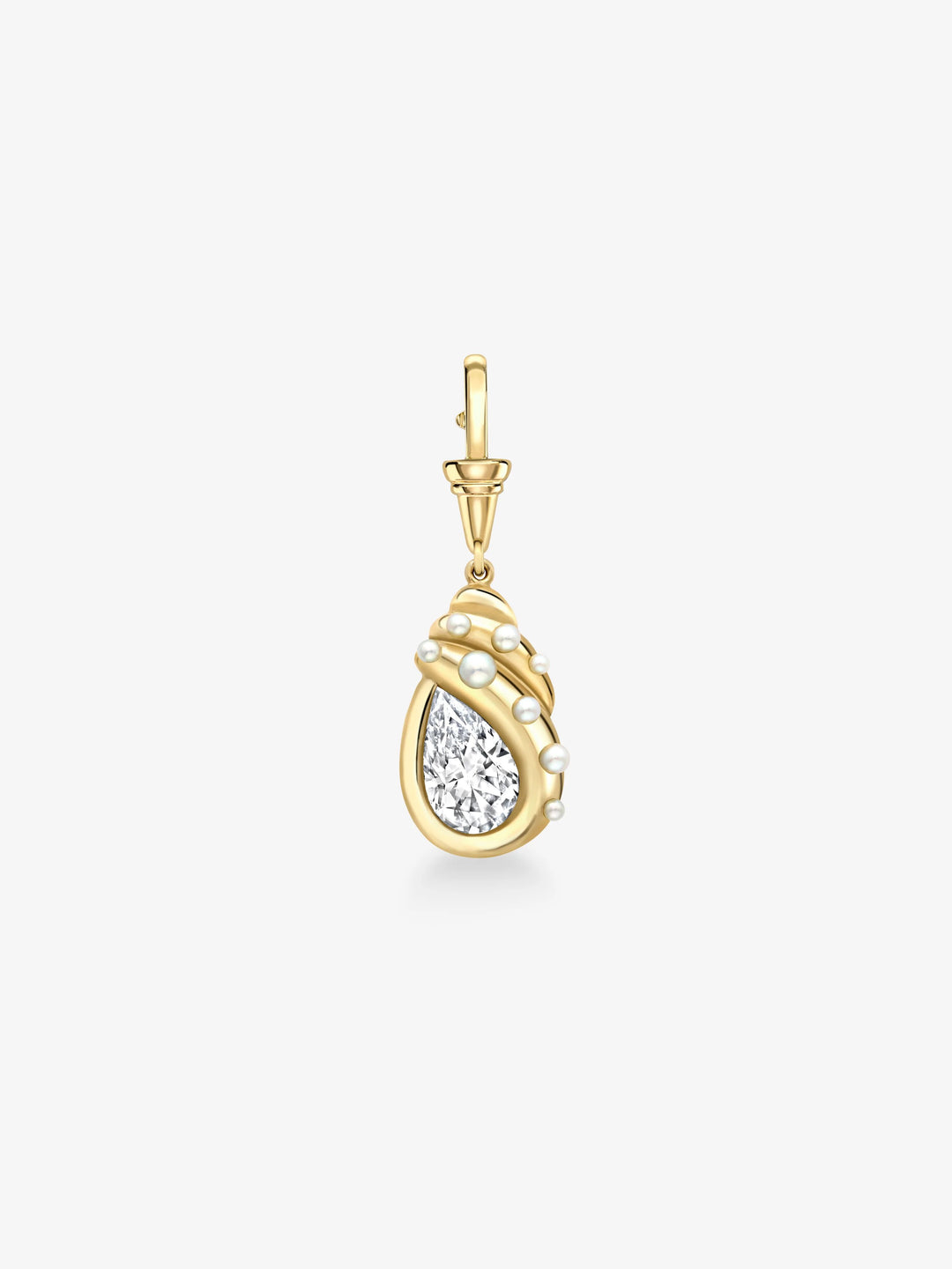 Jessica McCormack & Haas Brothers Shell We Dance Diamond Pendant  View 1