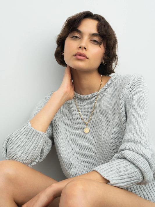 Heart Eyes Happy Face Pendant View 3