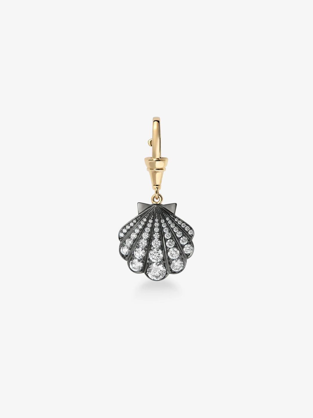 Beaches Detachable Shell Diamond Ball n Chain Pendant  View 1