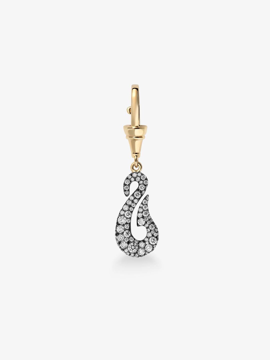 Hello Sailor Off The Hook Small Diamond Pendant  View 1