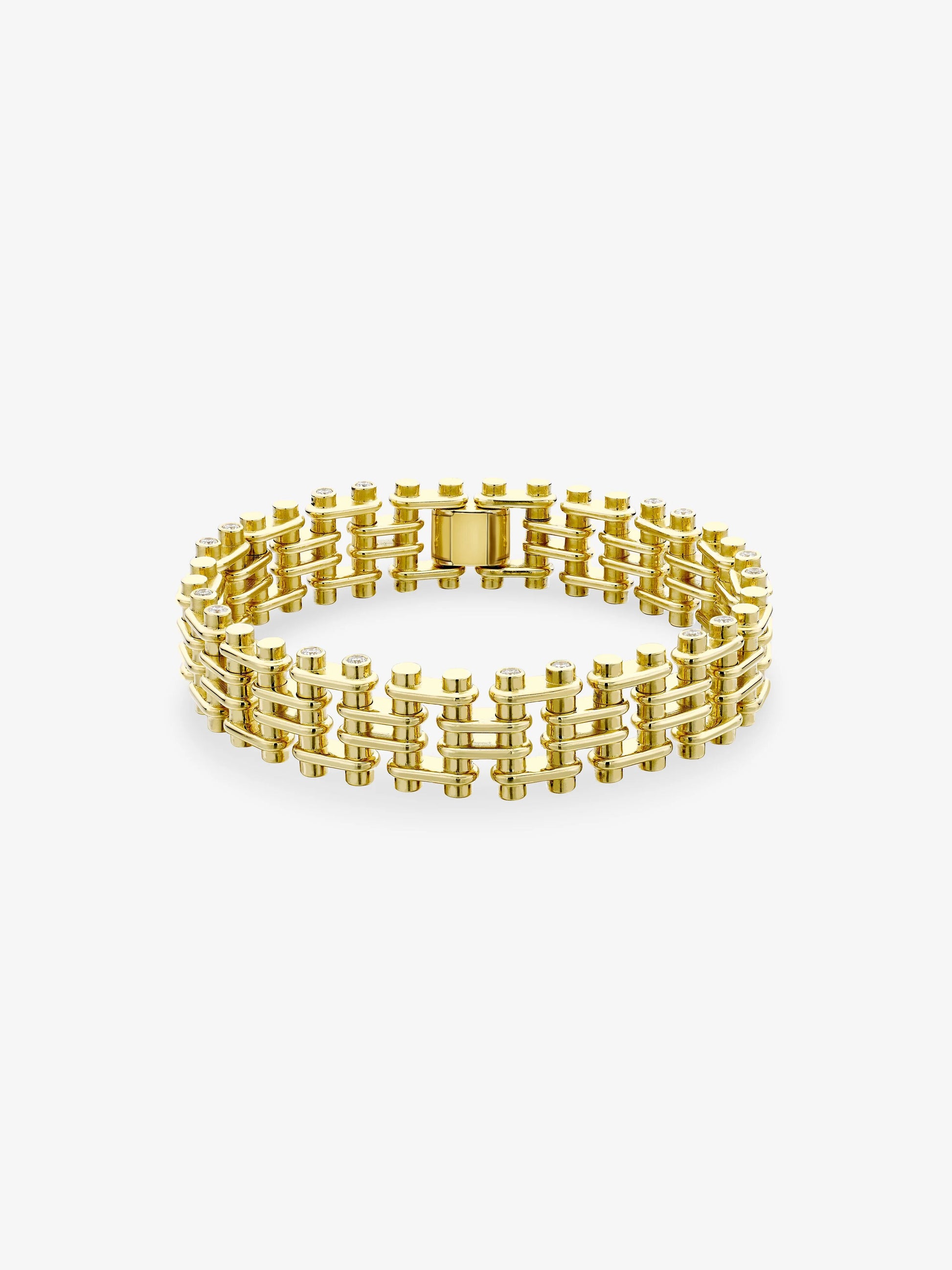 Lost Boys Diamond Track Bracelet View 1