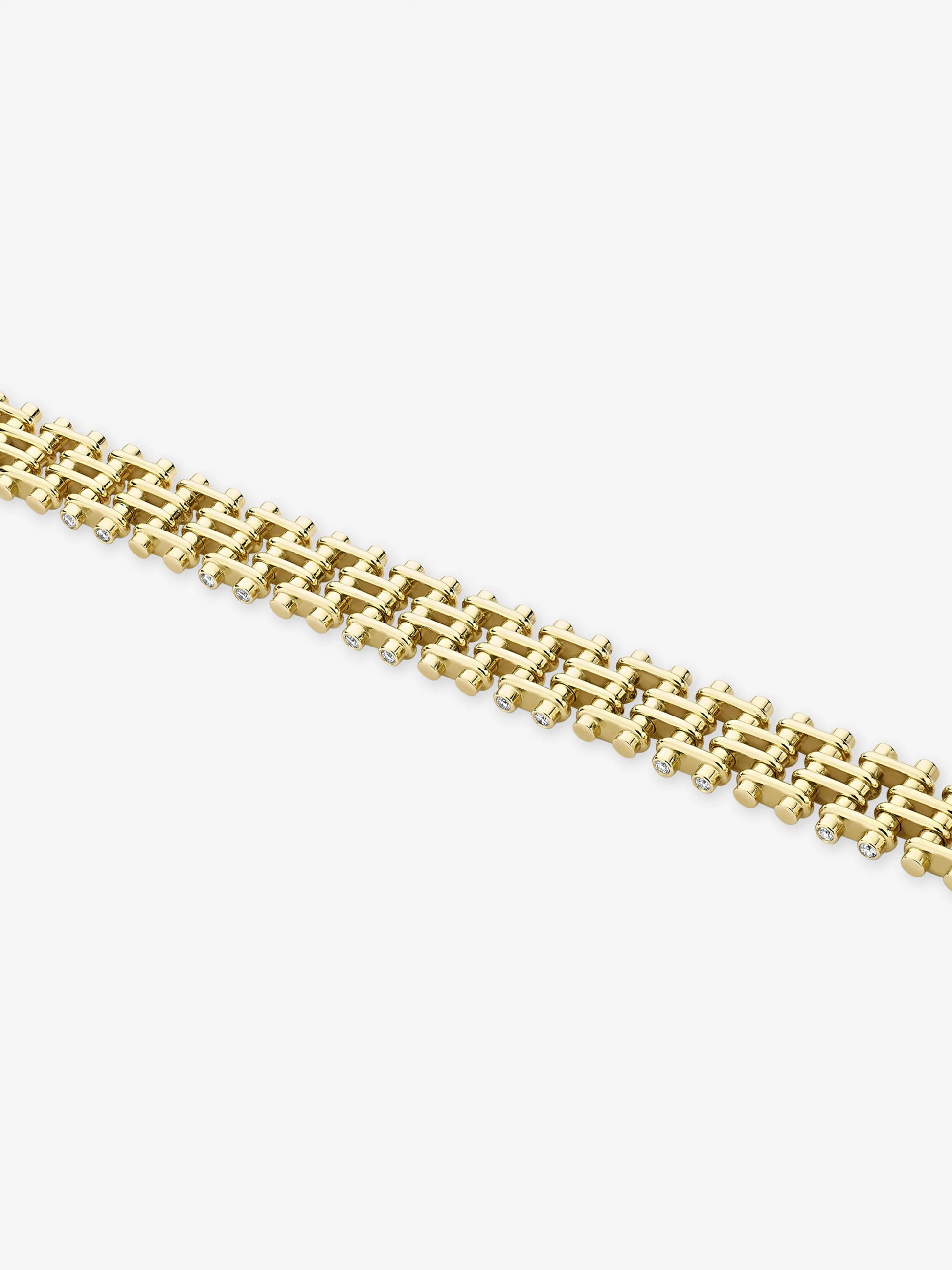 Lost Boys Diamond Track Bracelet View 2