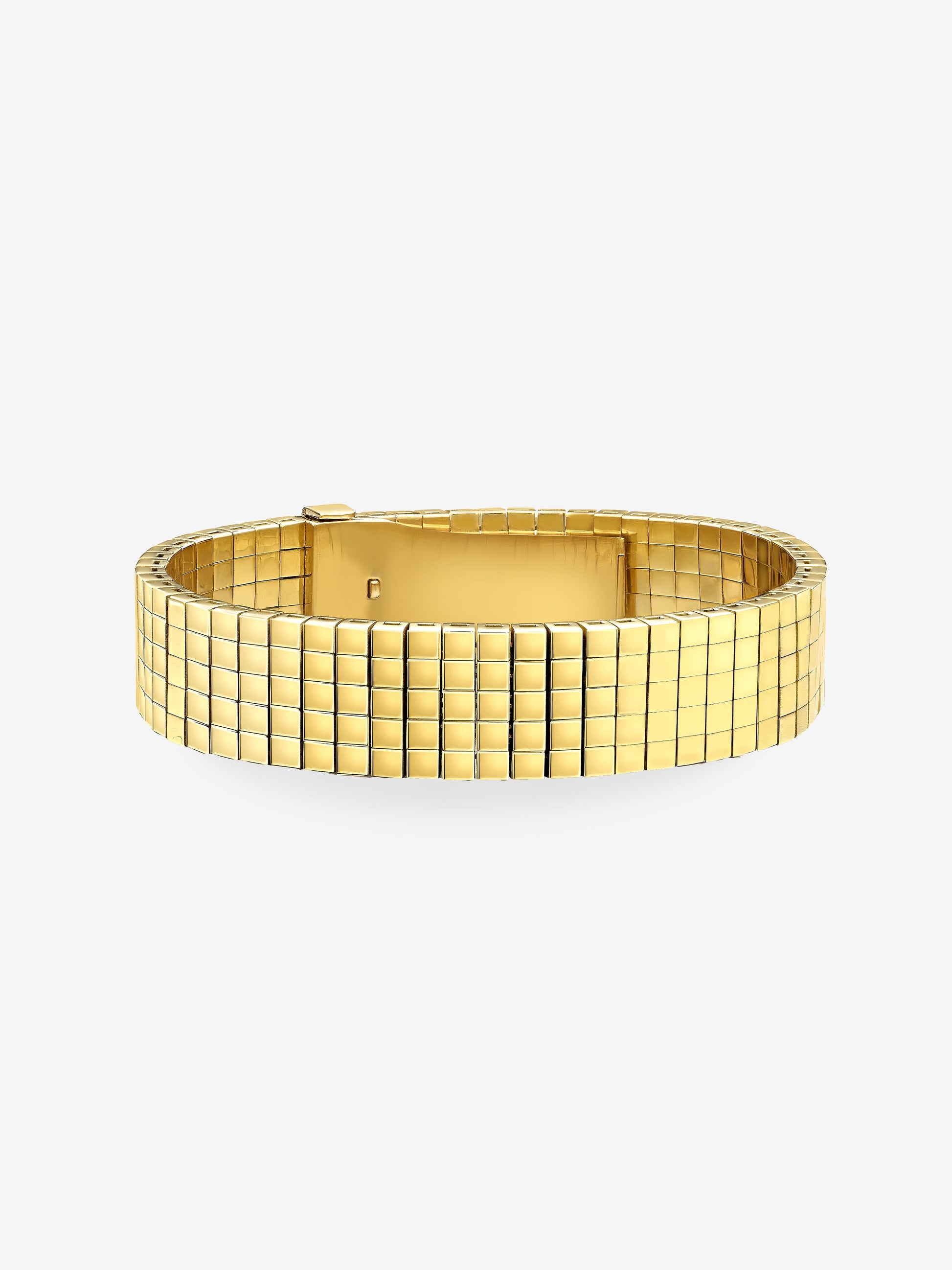 Tapestry Five Row Gold Bracelet View 1