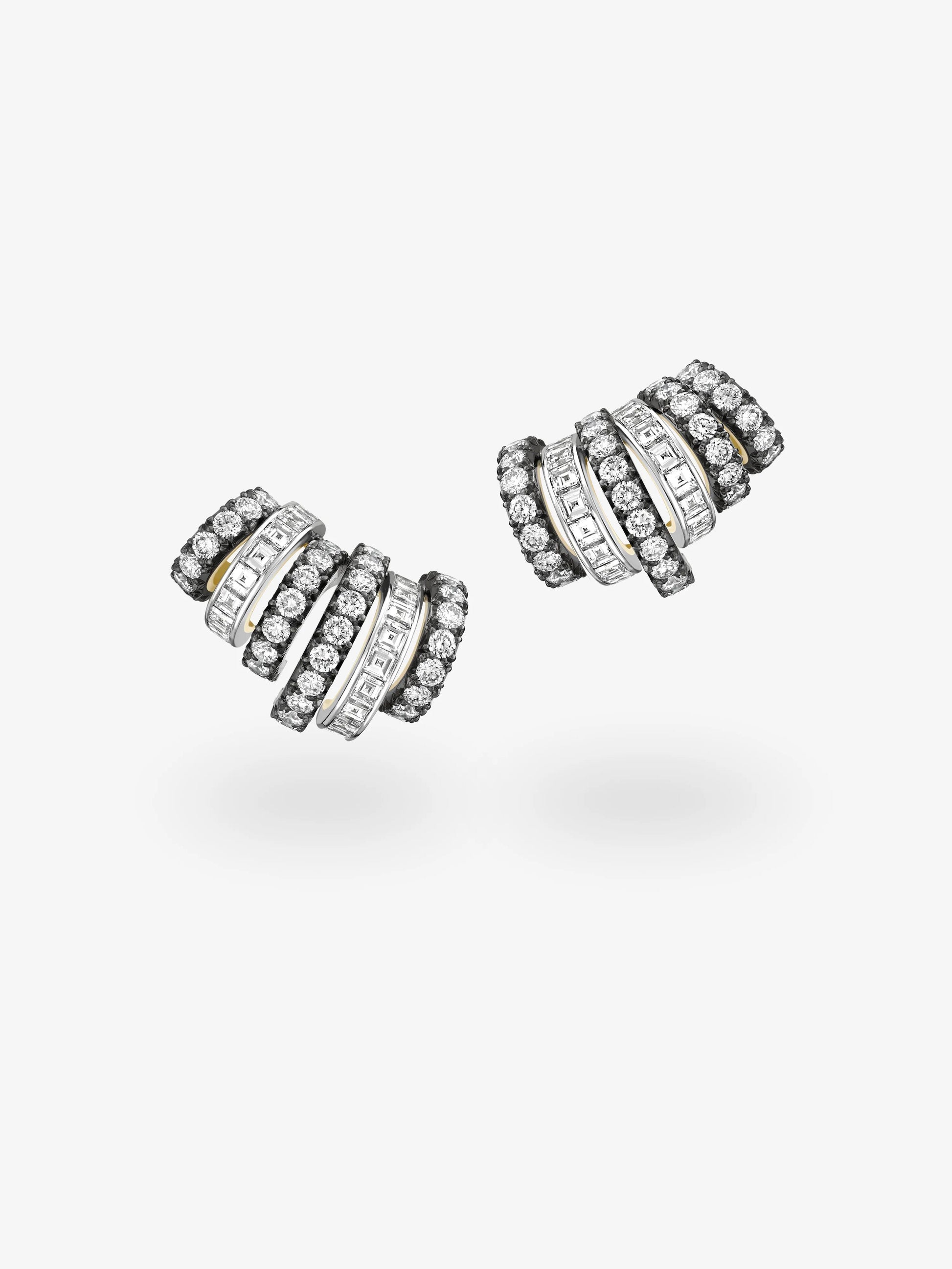 Carmela Diamond Spaghettio Earrings View 1