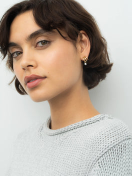 0.30ct Diamond Tripset Hoops