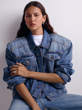 Multi-Shape Diamond & White Gold Tripset Hoops