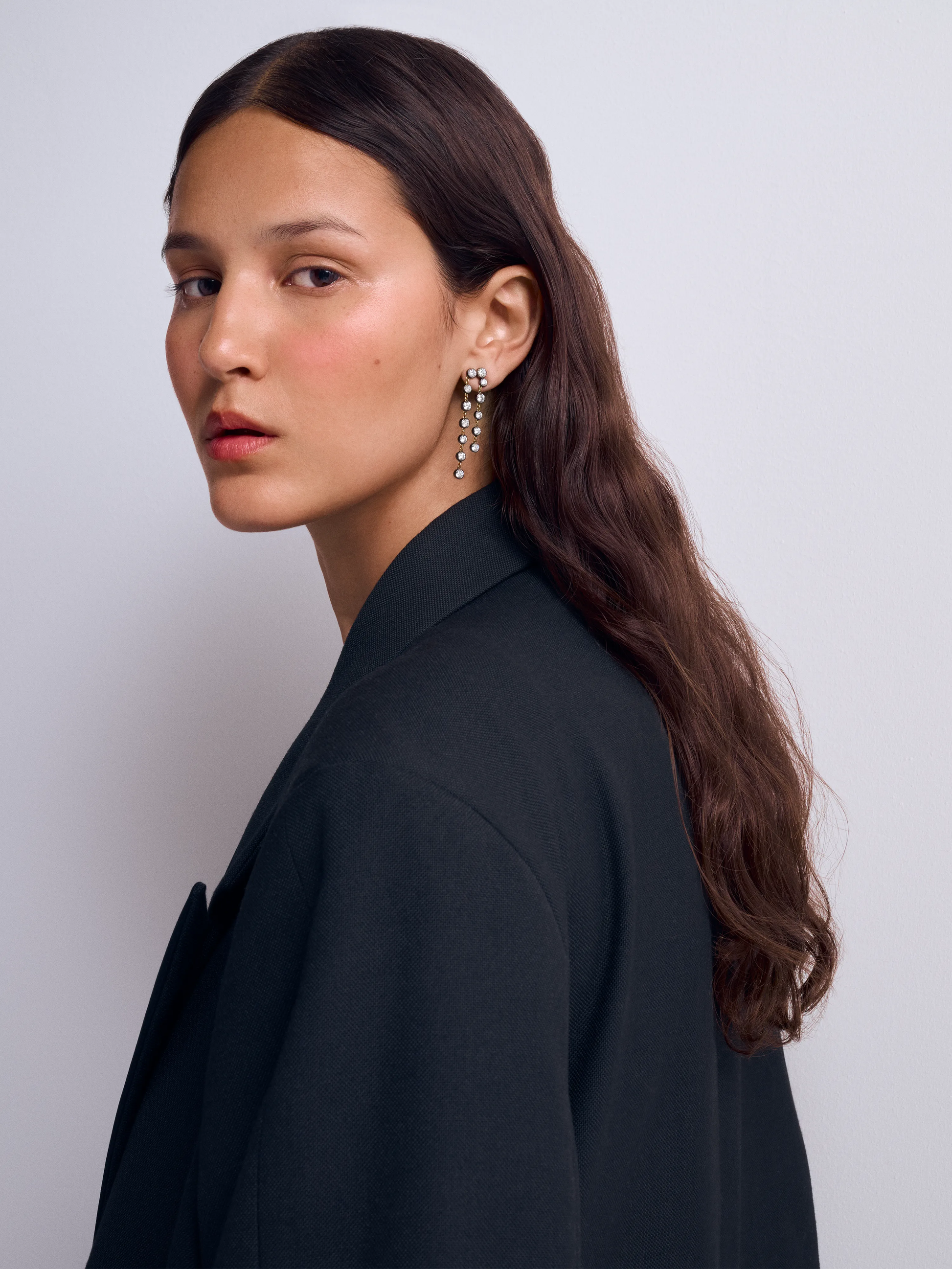 Dapple Diamond Earrings View 3