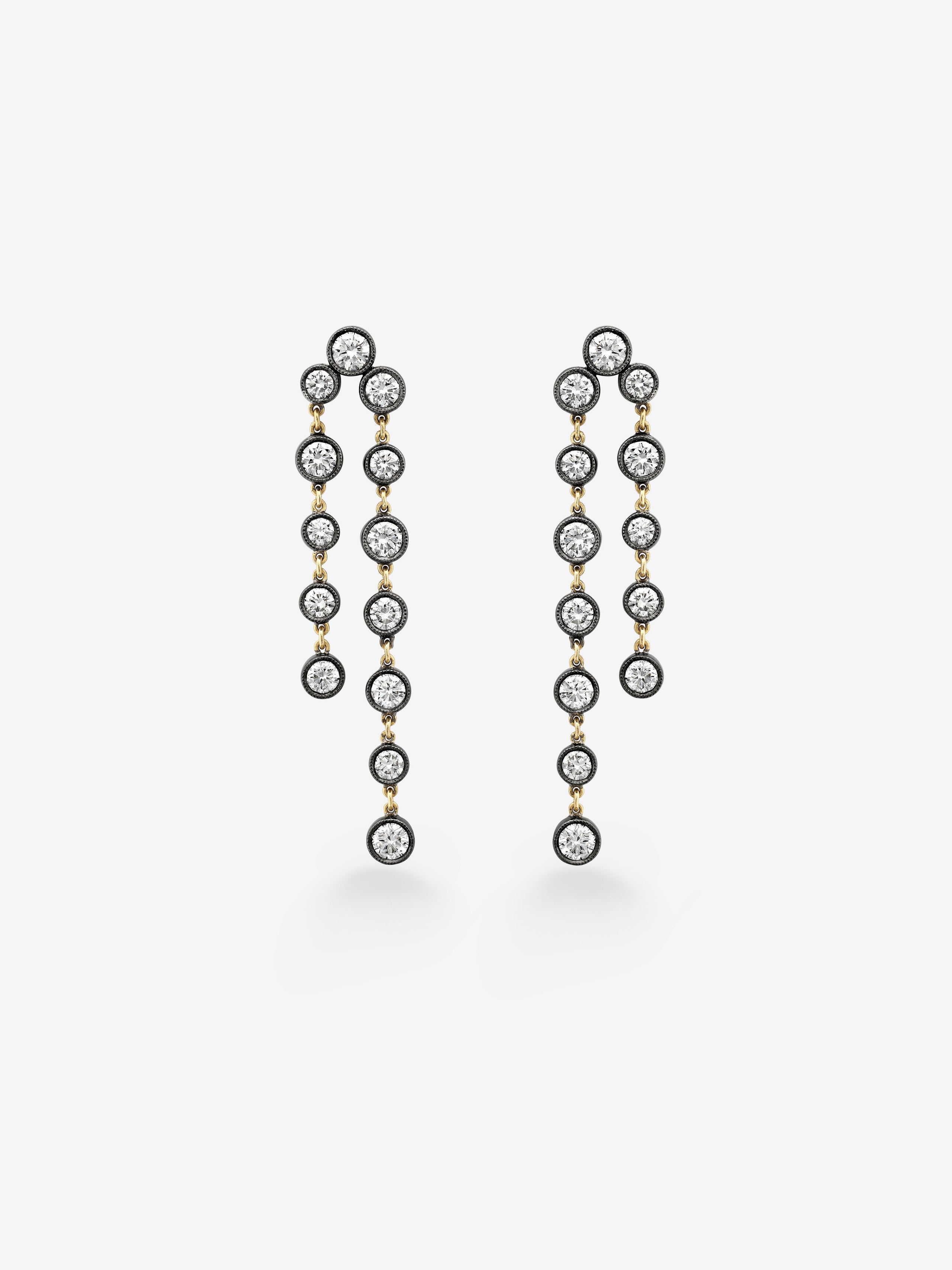 Dapple Diamond Earrings View 1