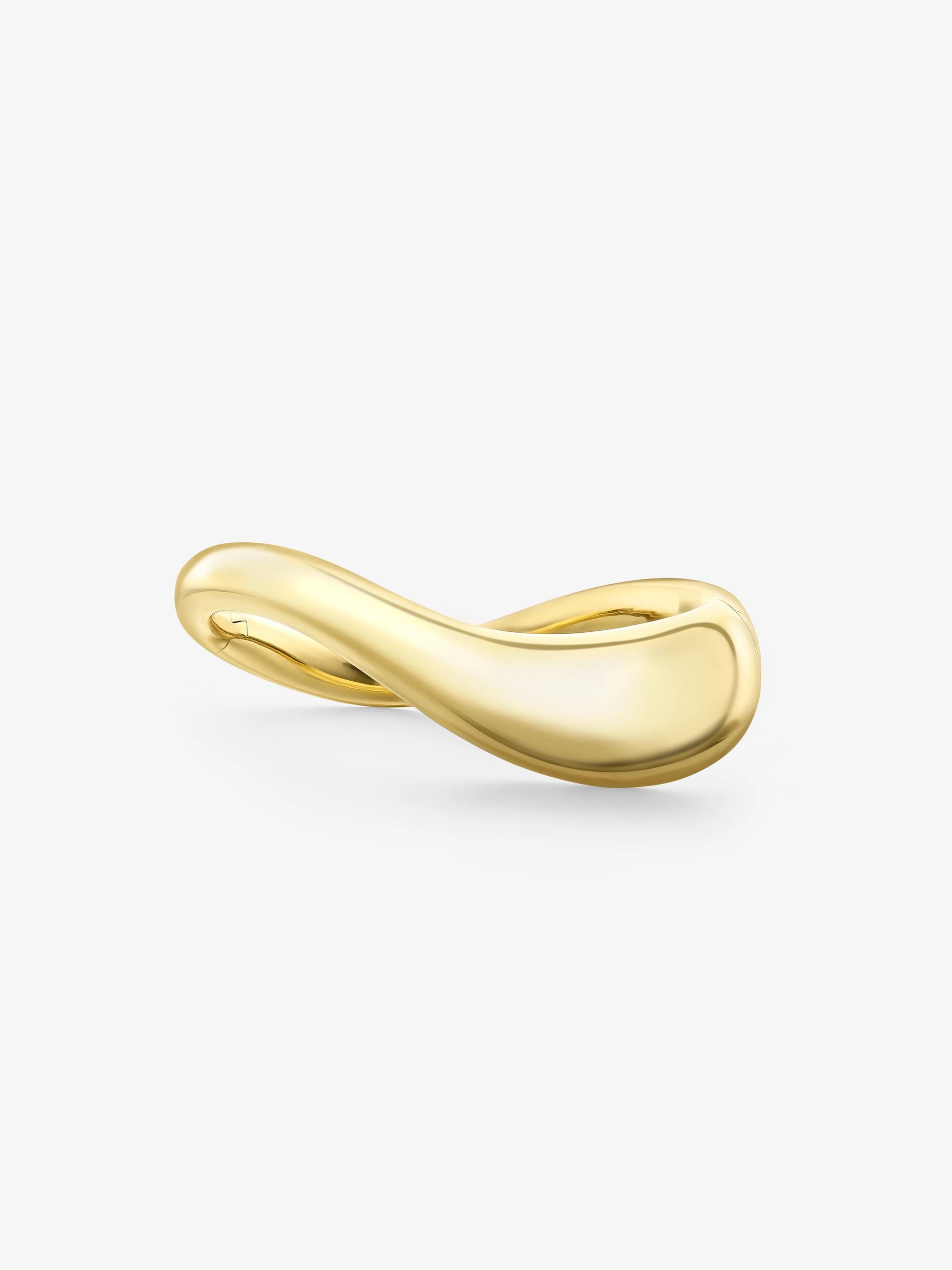 Rush Hour 'Til Late Yellow Gold Bangle View 1