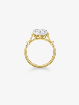 Georgian Loop 1.38ct Diamond Ring