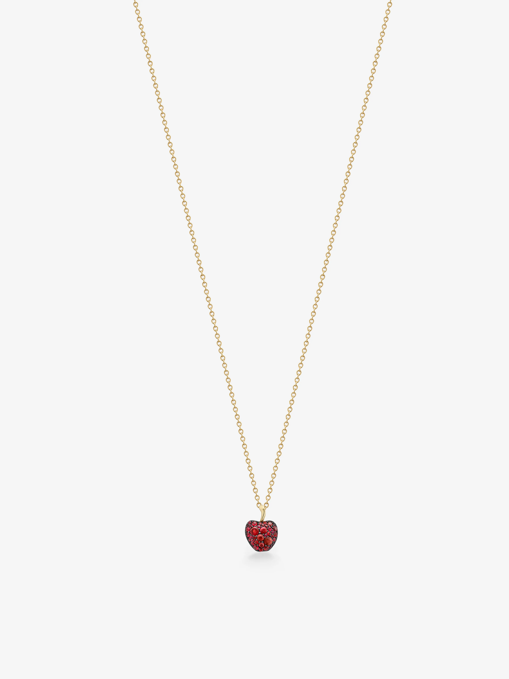 Fruit Salad Mini Ruby Apple Pendant View 2