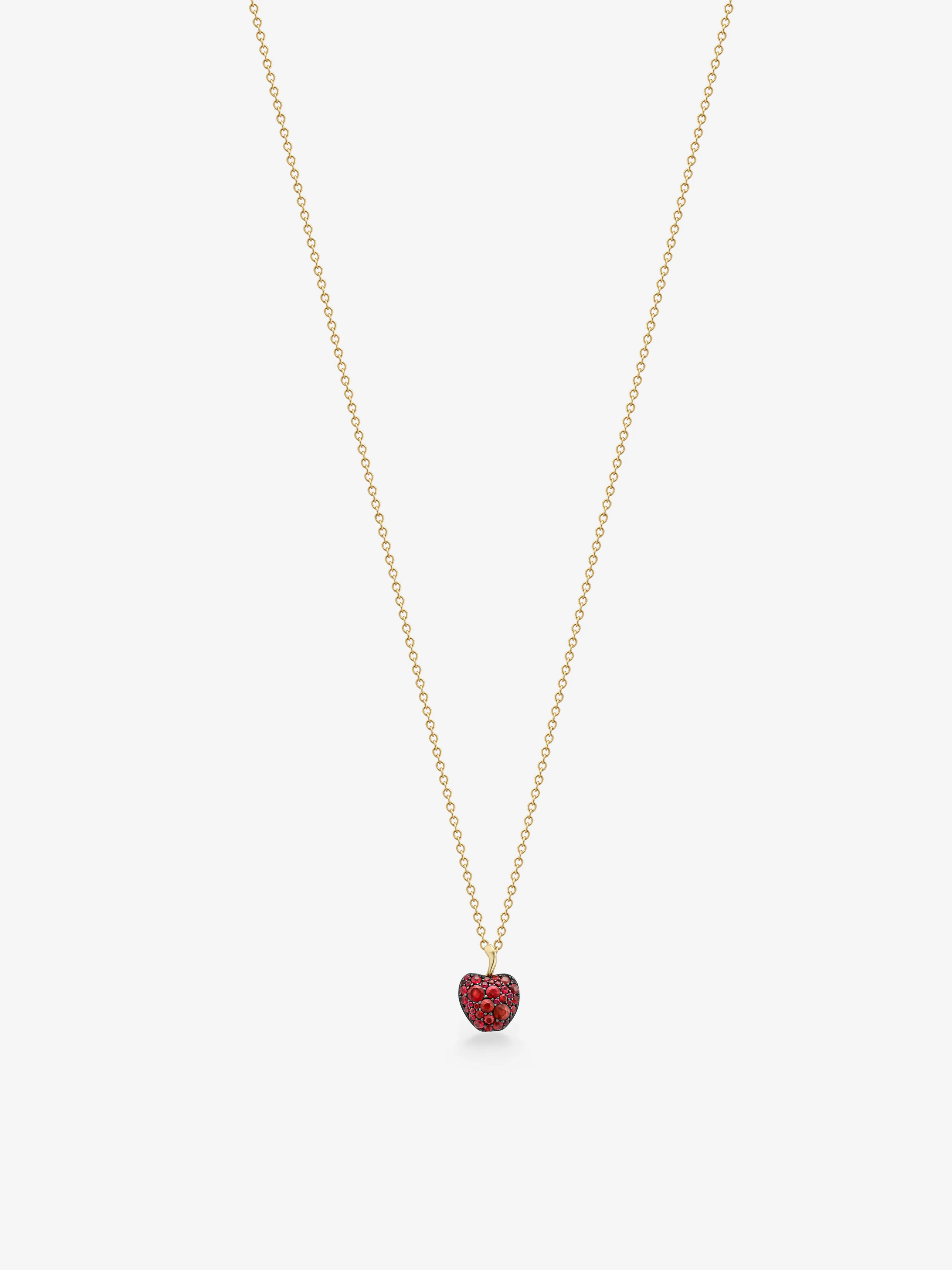 Fruit Salad Mini Ruby Apple Pendant View 2