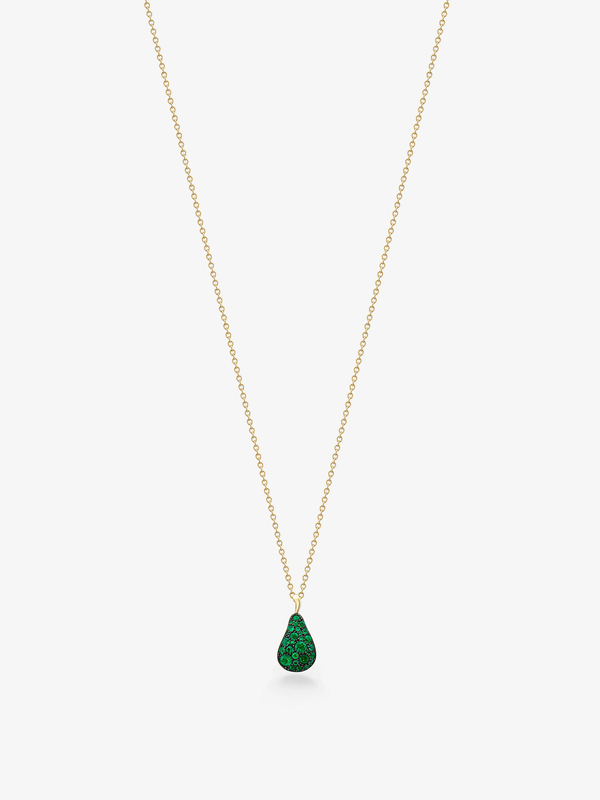 Fruit Salad Mini Emerald Prickly Pear Pendant View 2