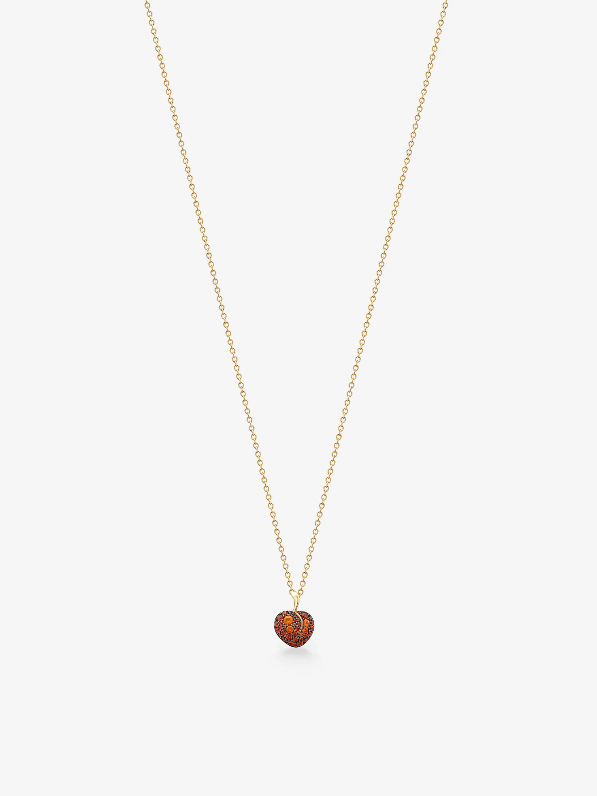 Fruit Salad Mini Peachy Sapphire Pendant View 2