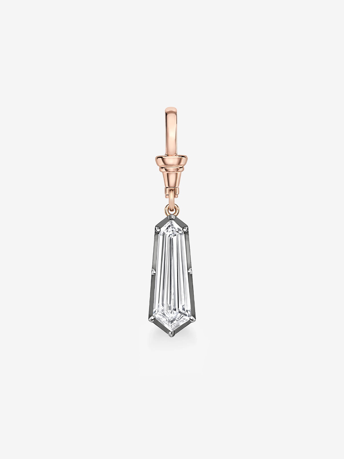 Ball n Chain 5.01ct Kite Diamond Pendant View 1