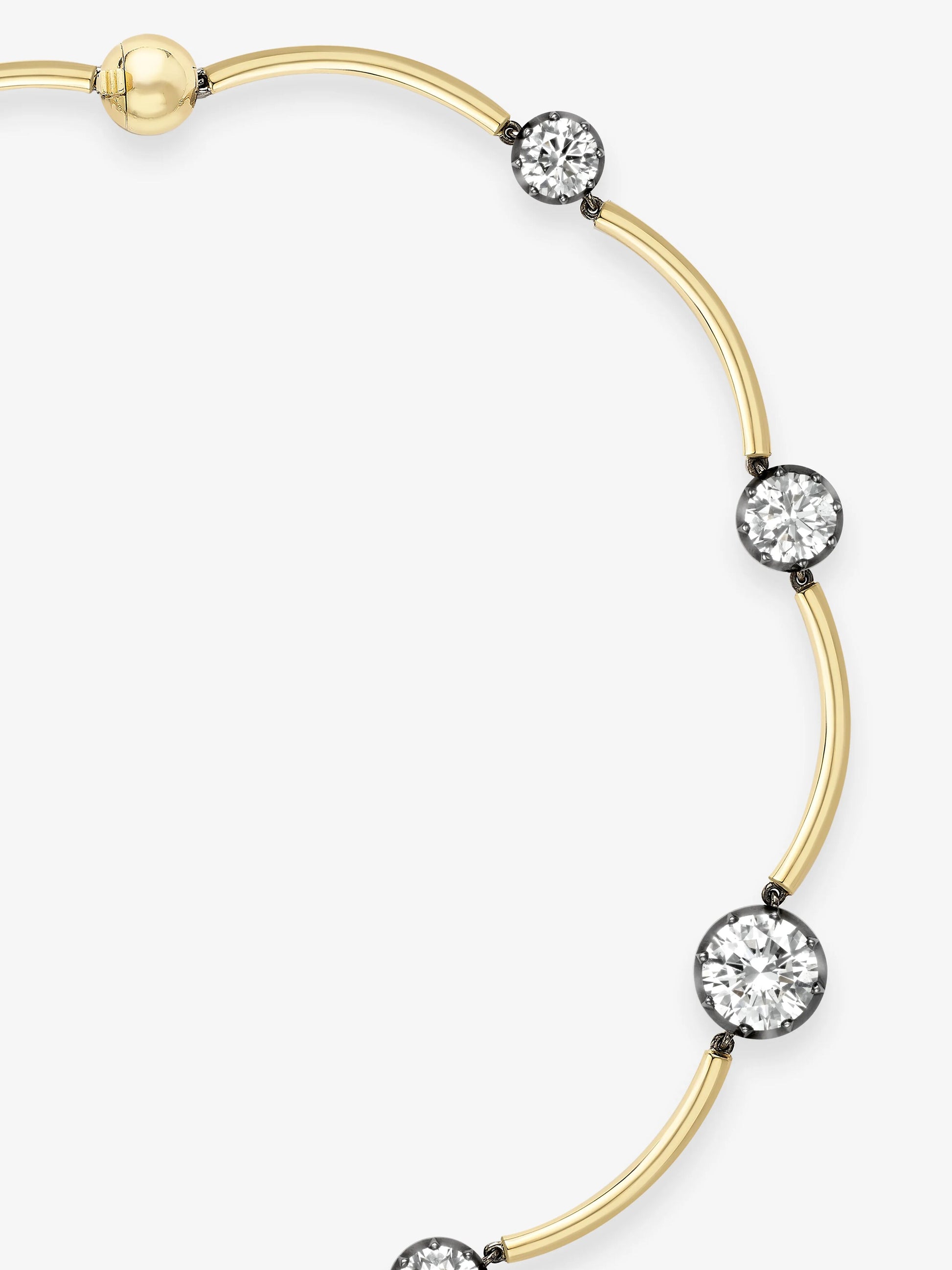 Orbit Diamond Stargazer Necklace View 3