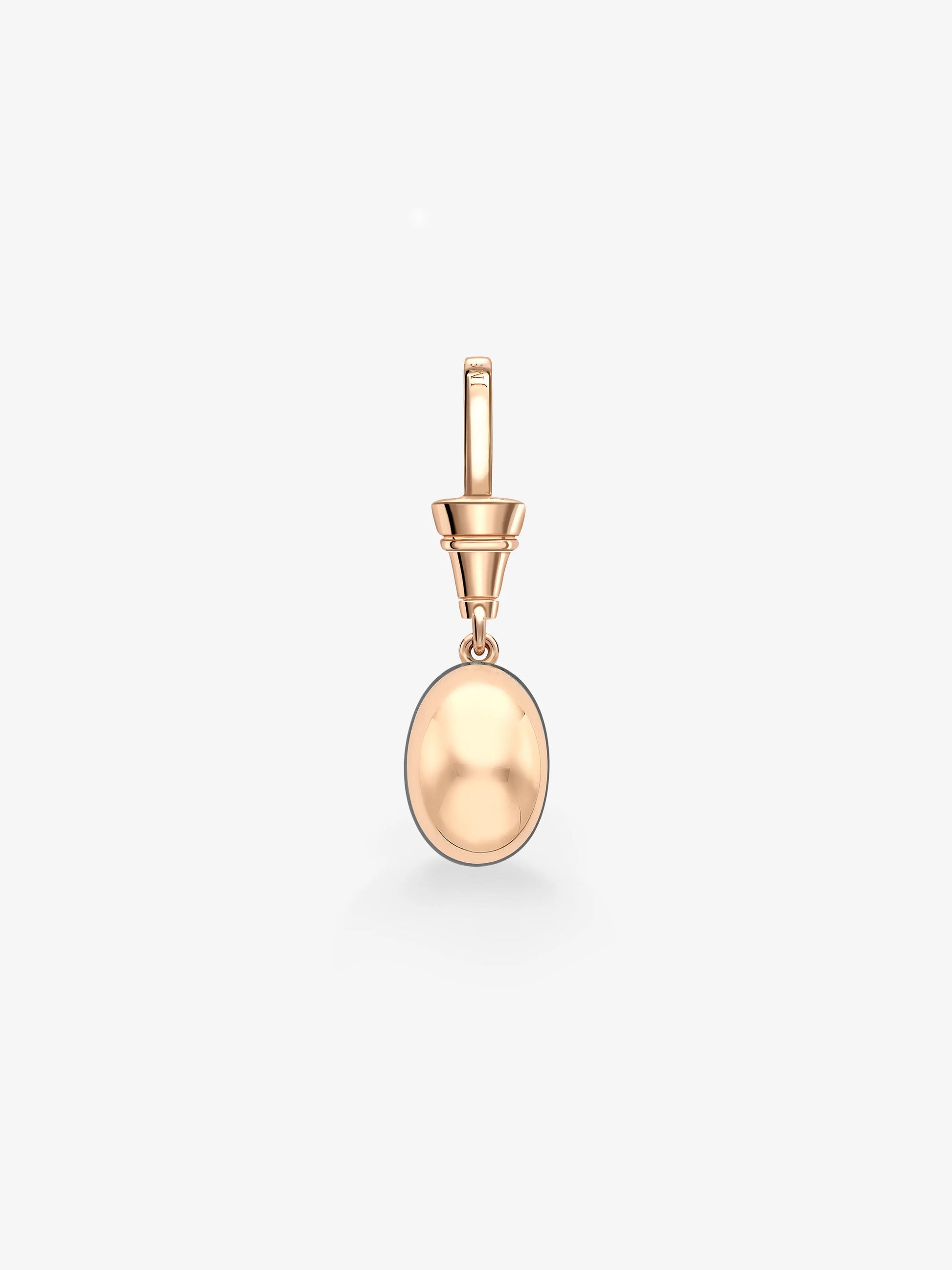 Ball n Chain 2.25ct Oval Diamond Pendant View 4