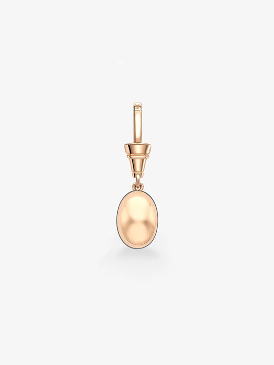 Ball n Chain 2.25ct Oval Diamond Pendant View 4
