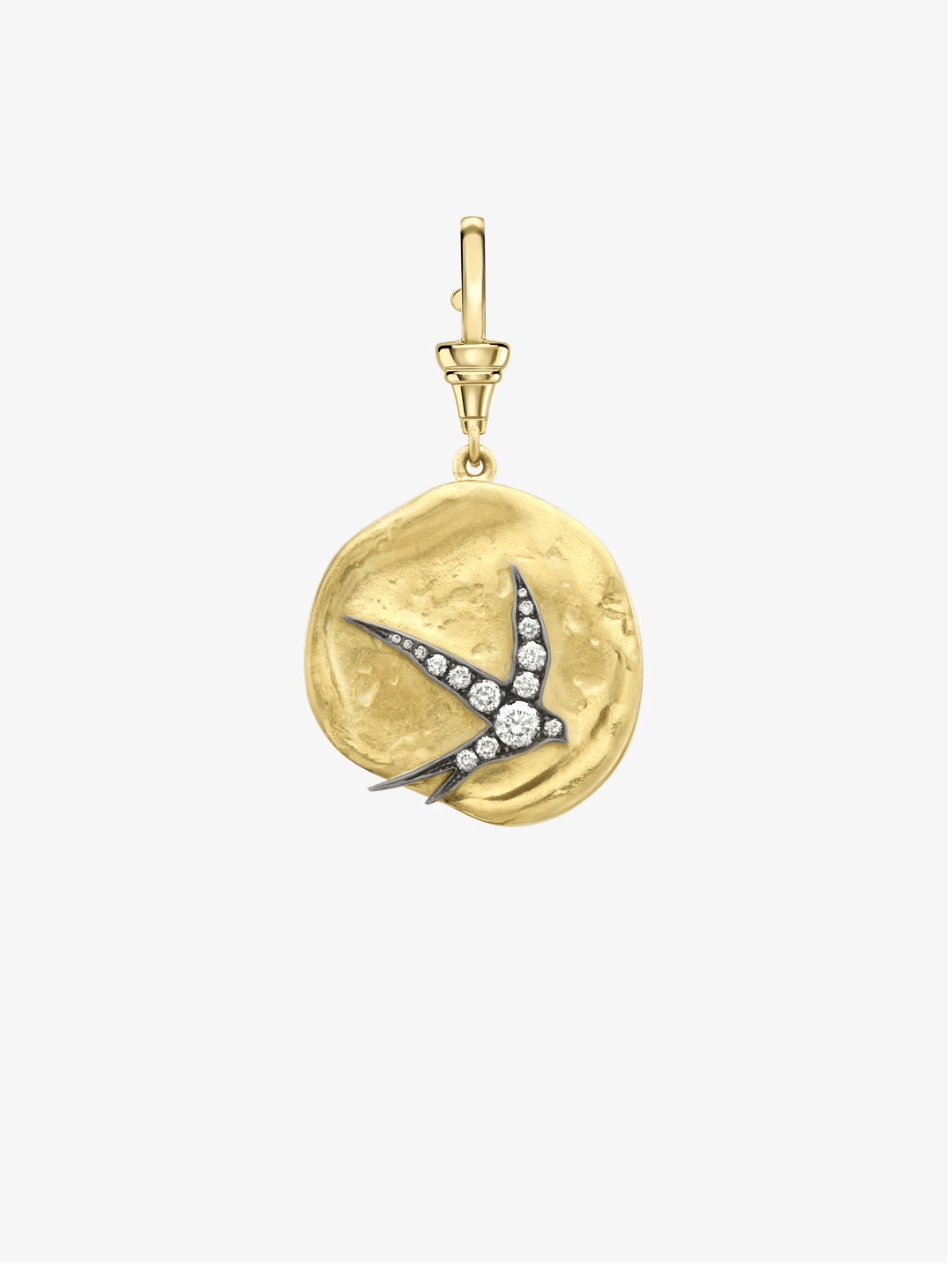 Medallions Swallows & Amazons Yellow Gold Pendant  View 1