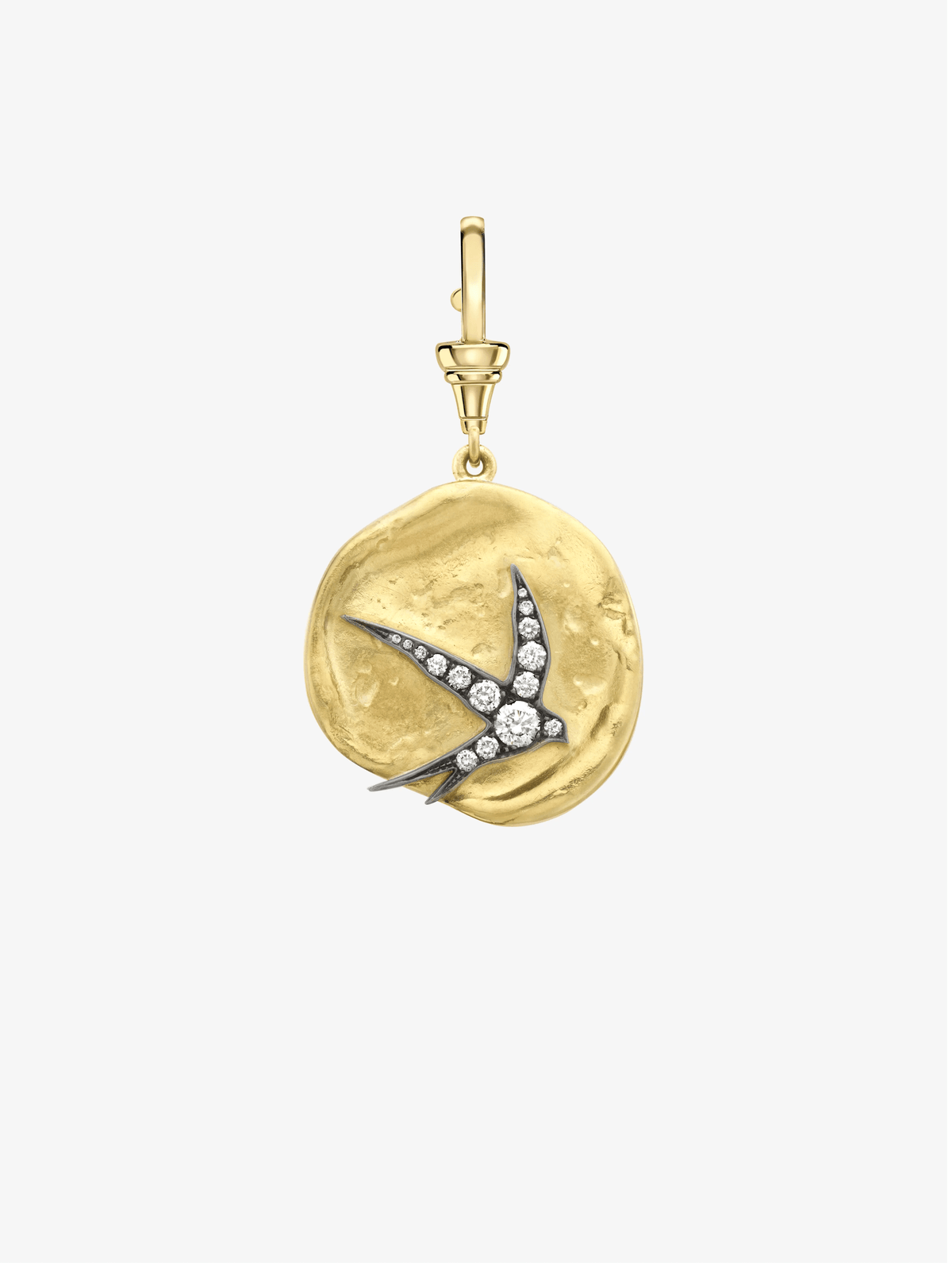 Medallions Swallows & Amazons Yellow Gold Pendant View 1