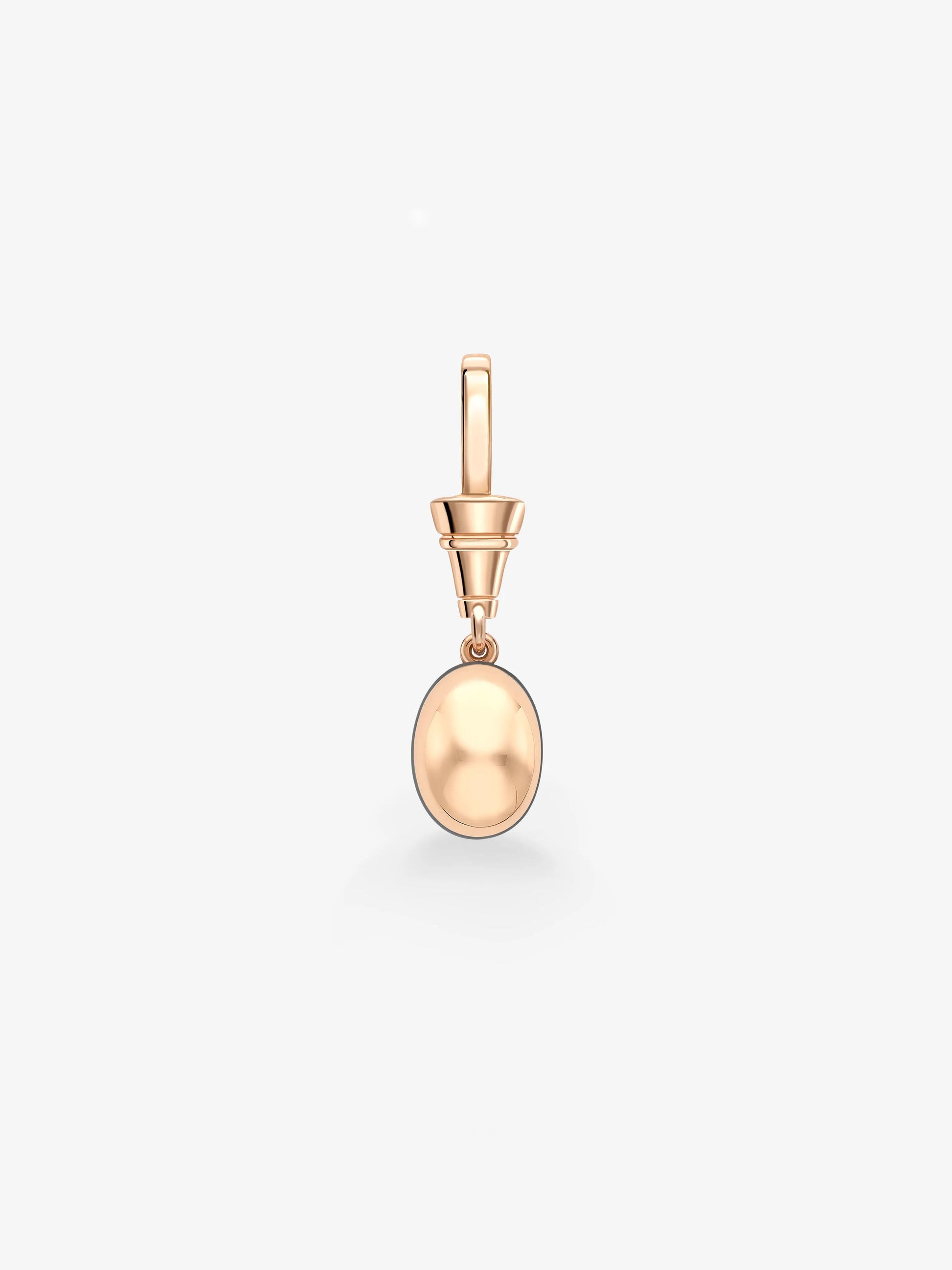 Ball n Chain 1.50ct Oval Diamond Pendant View 2