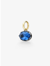 9.99ct Oval Sapphire Torque Pendant