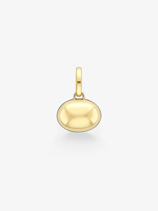 9.99ct Oval Sapphire Torque Pendant View 3