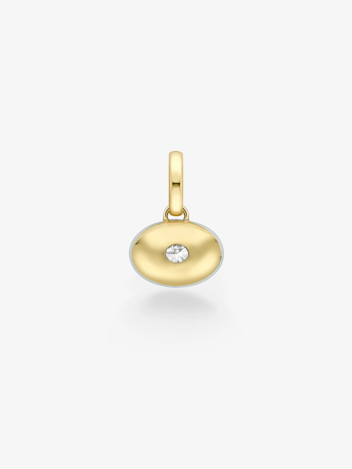 5.01ct Oval Diamond Torque Pendant View 3
