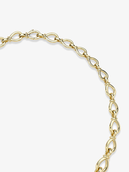 Arbor Knot Diamond Necklace View 2