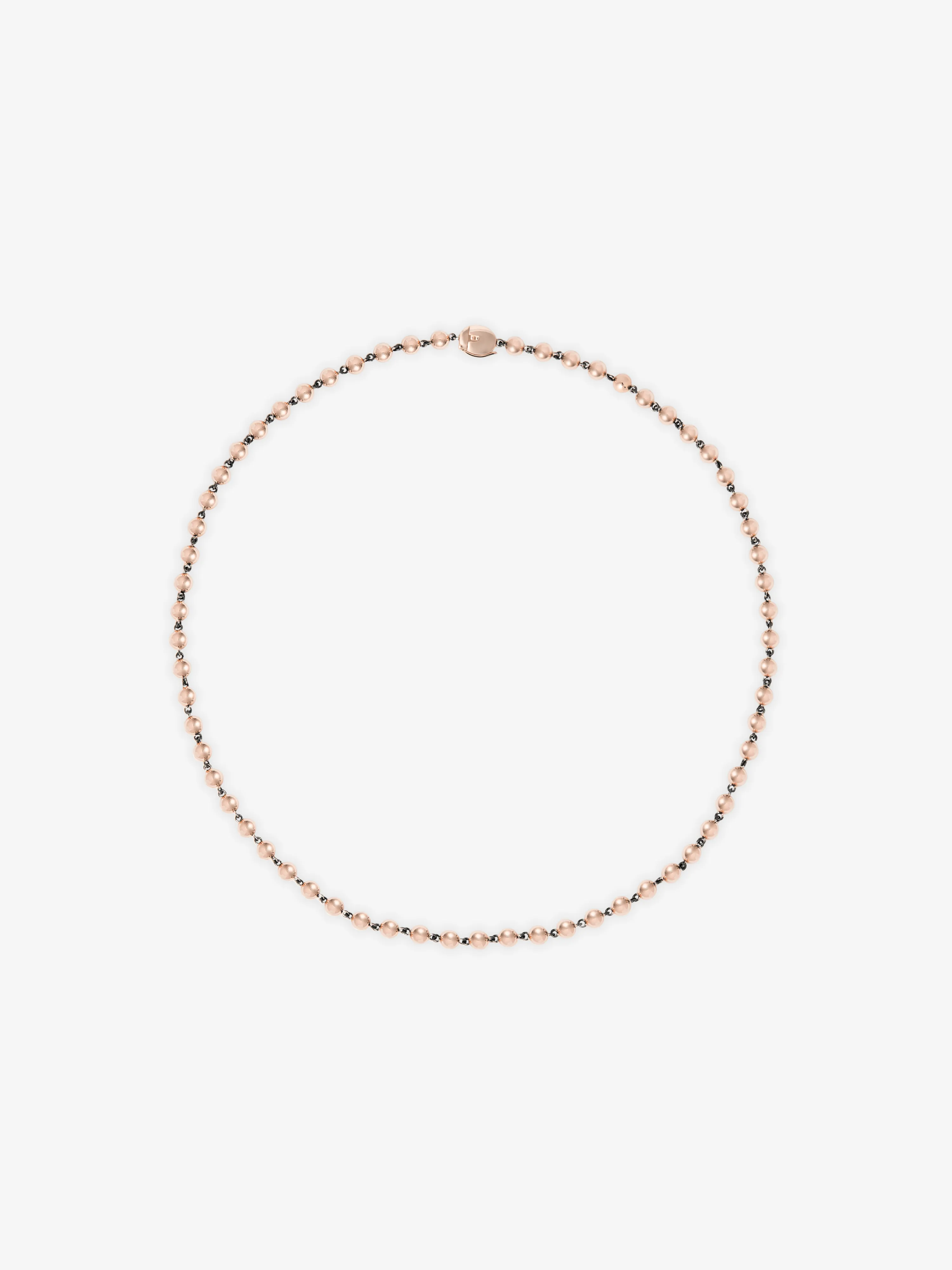 Ball n Chain Rose Gold 18