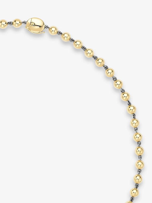Ball n Chain East-West 1.92ct Marquise Diamond 16" Necklace View 4