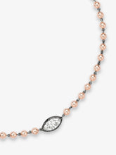 Ball n Chain East-West 1.92ct Marquise Diamond 16" Necklace