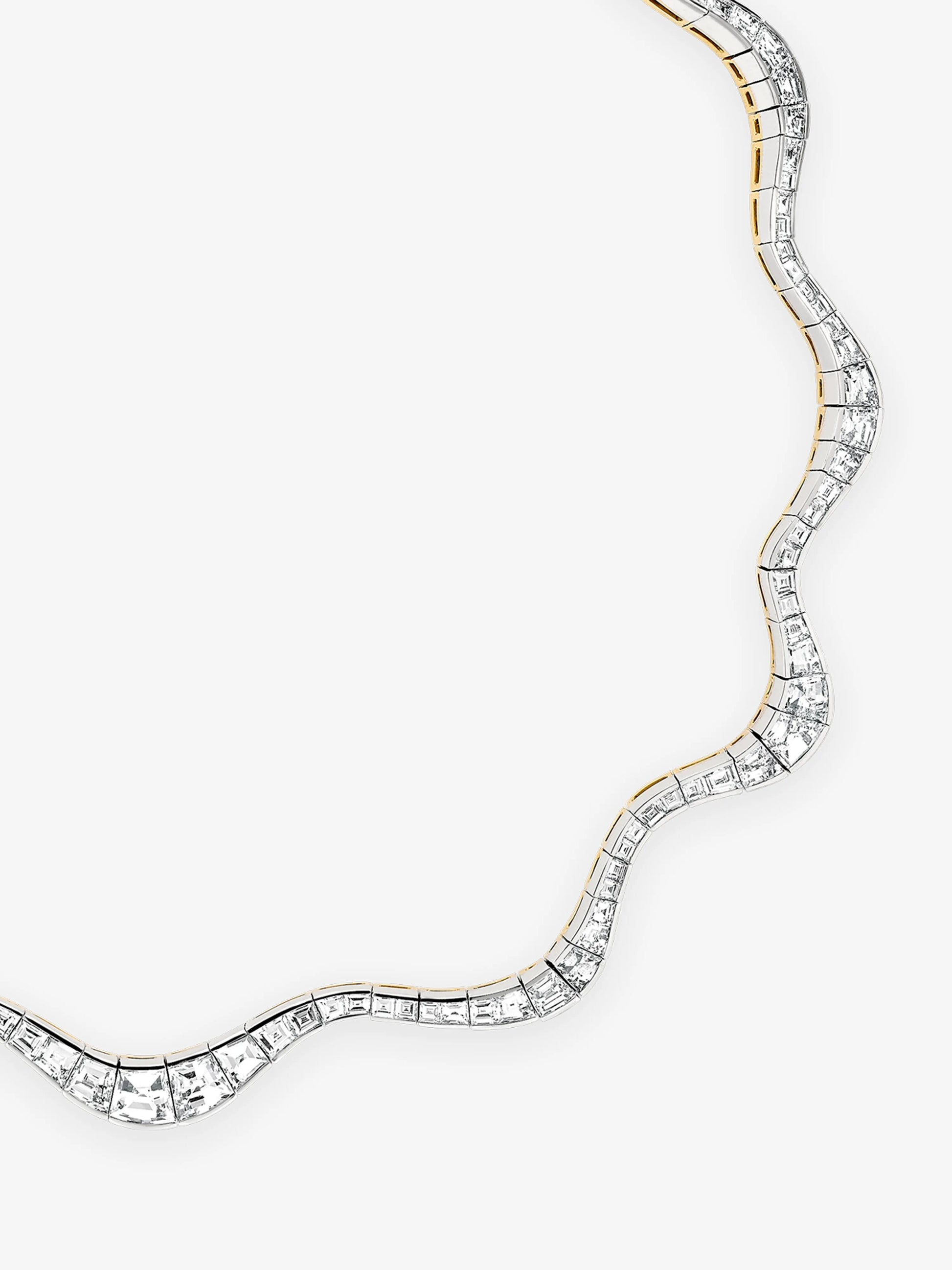 Carmela Diamond Spaghetti Necklace View 4