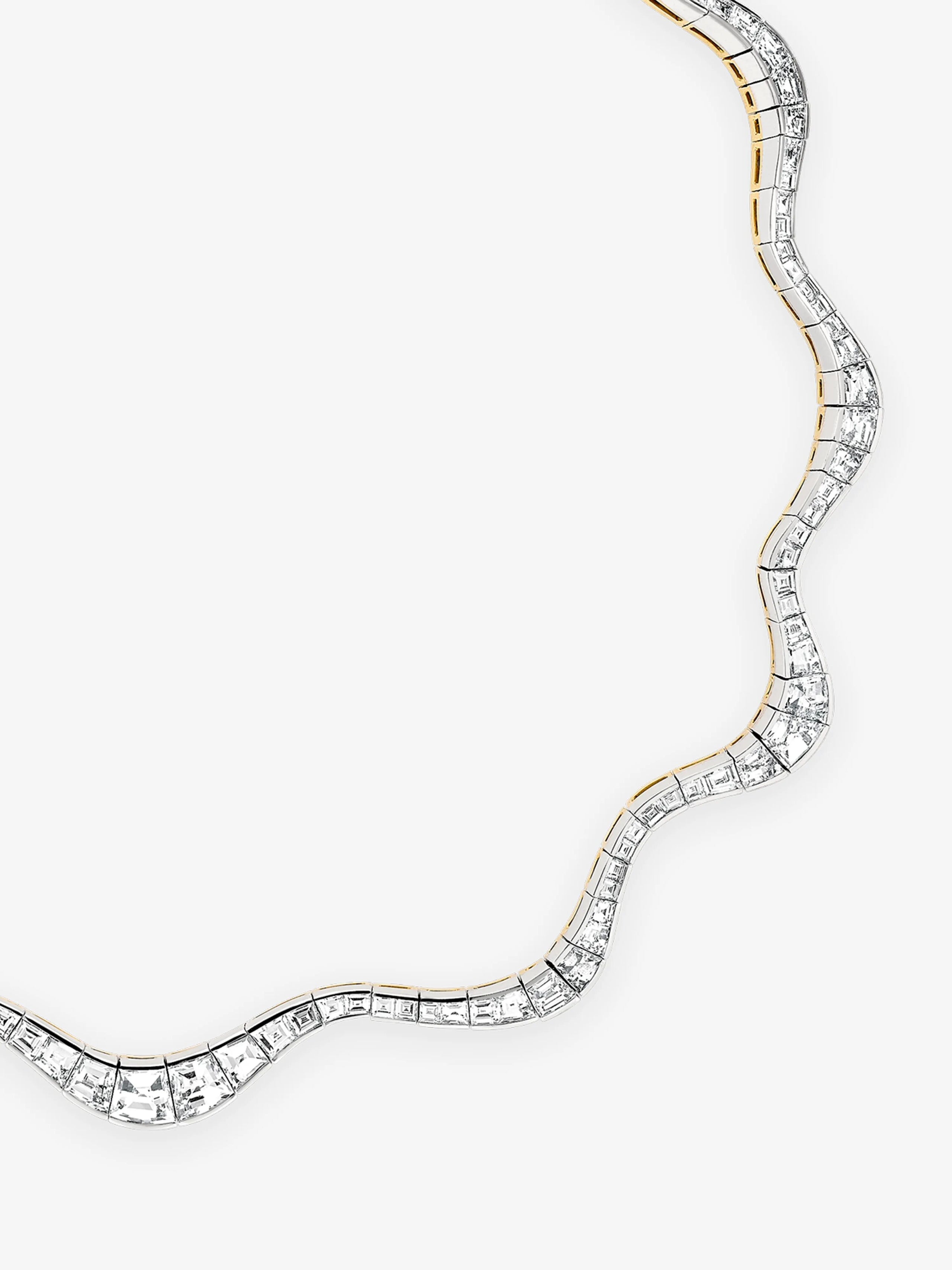 Carmela Diamond Spaghetti Necklace View 4