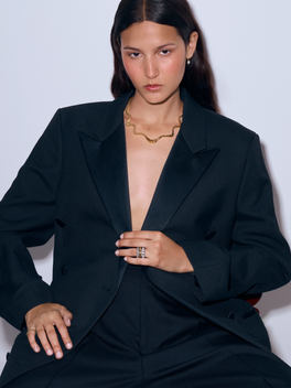 Carmela Gold Spaghetti Necklace