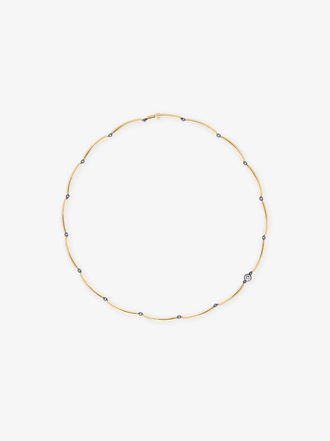 Chi Chi Yellow Gold & Diamond Necklace  View 1